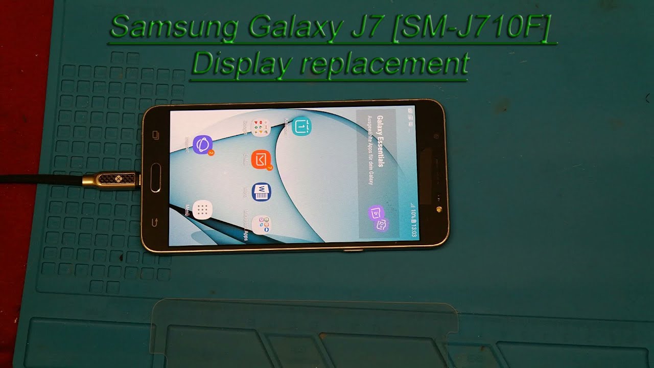 Samsung Galaxy J7 [SM-J710F] Display replacement