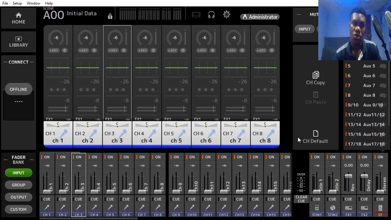 How to create a Group on the Yamaha tf series consoles