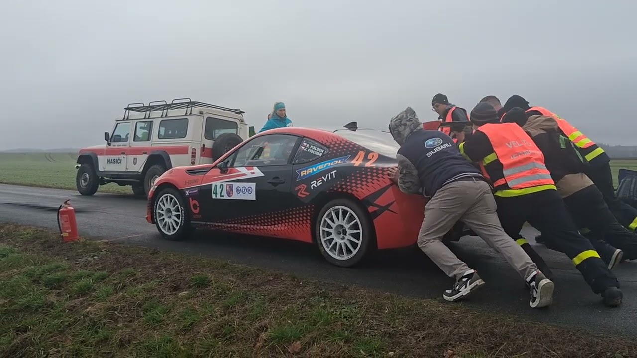 Rally Fulnek 2025 start odry