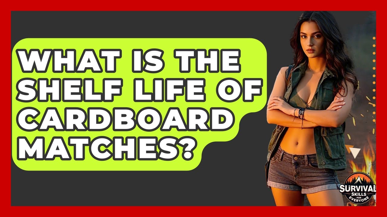 What Is The Shelf Life Of Cardboard Matches? - Survival Skills for Everyone