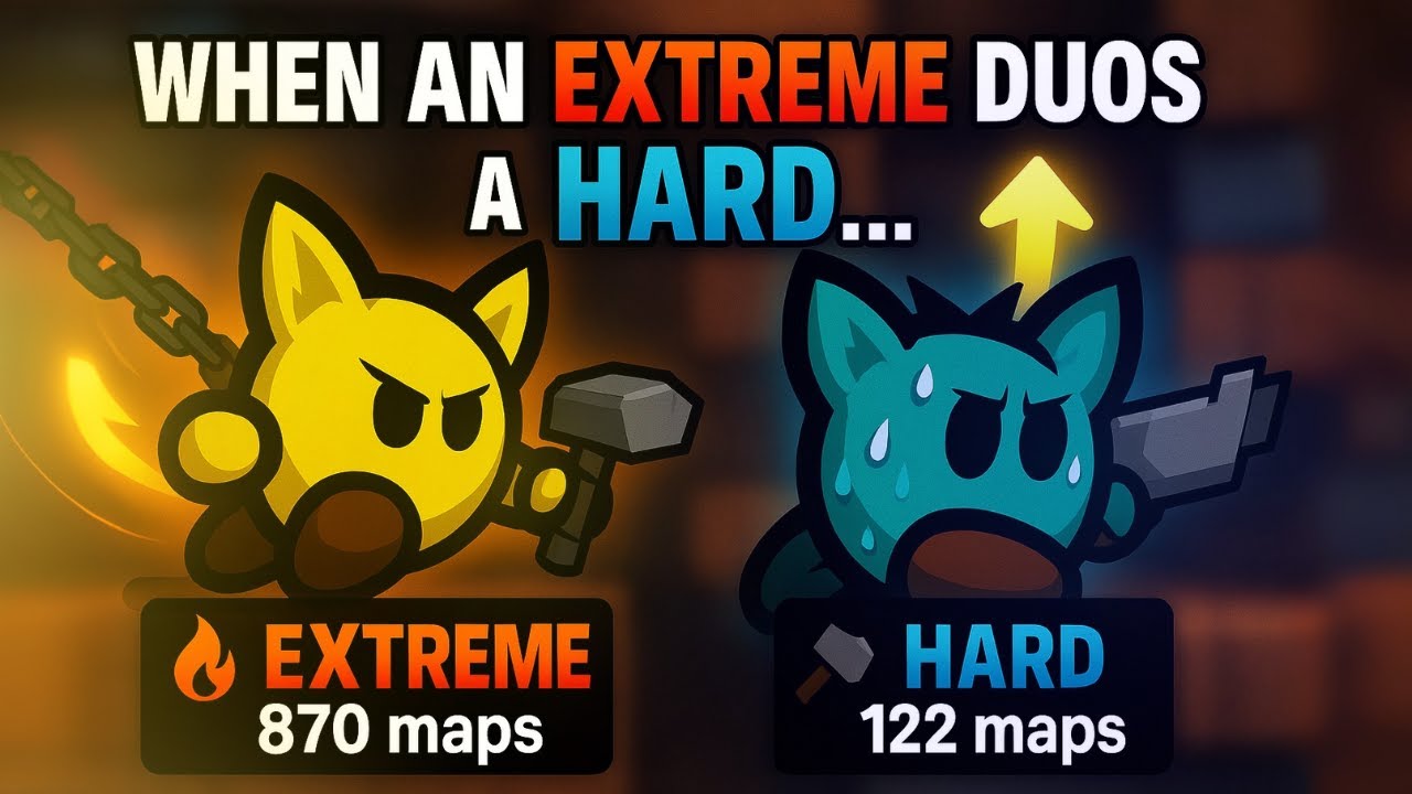When an EXTREME duos with a HARD player.