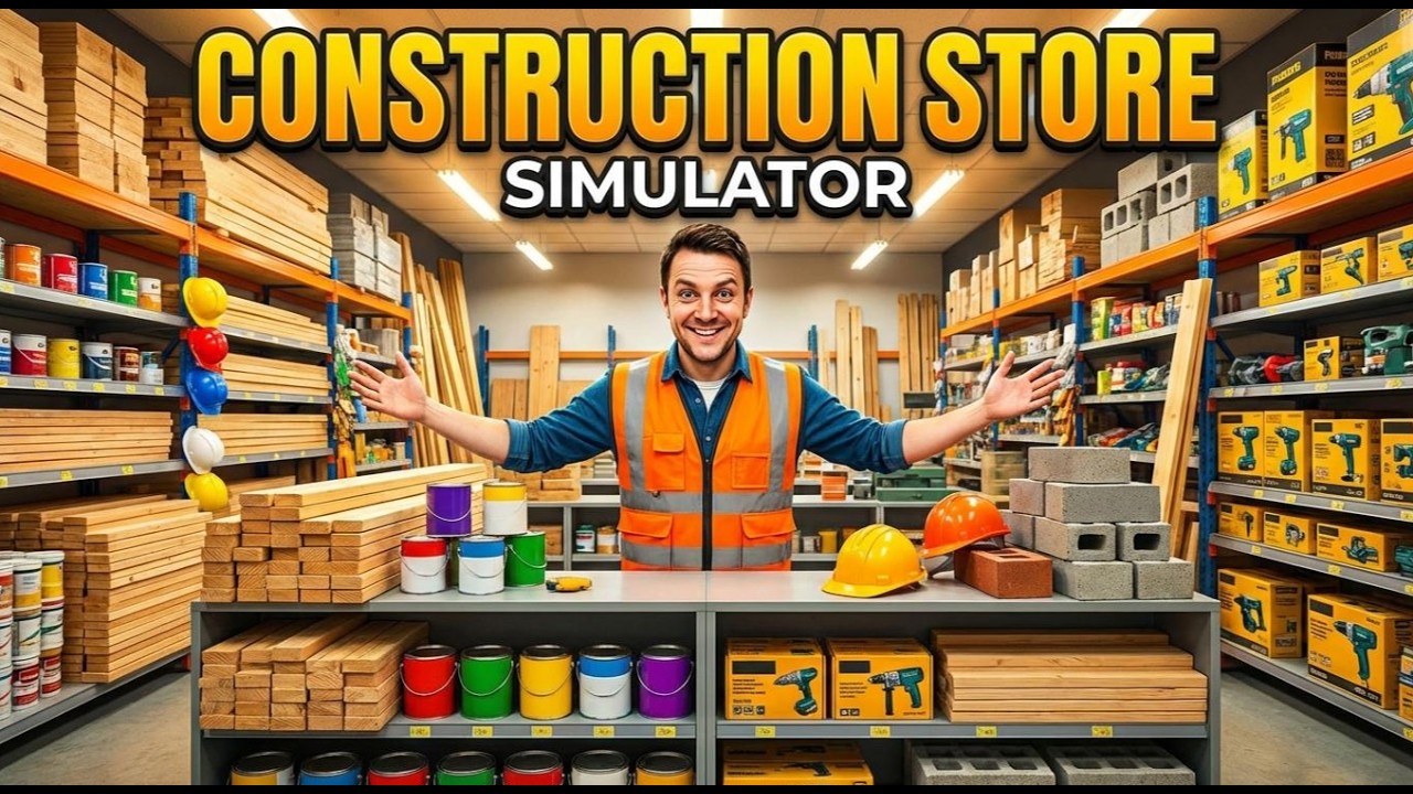 I Opened a CONSTRUCTION Store and It's Surprisingly Addictive | Construction Store Simulator