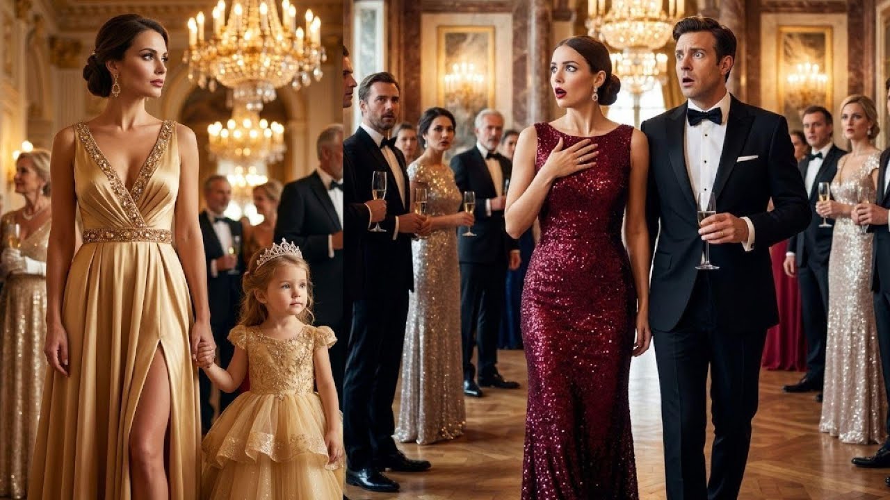 La moglie appare al ricevimento, lasciando il marito e l’amante senza parole