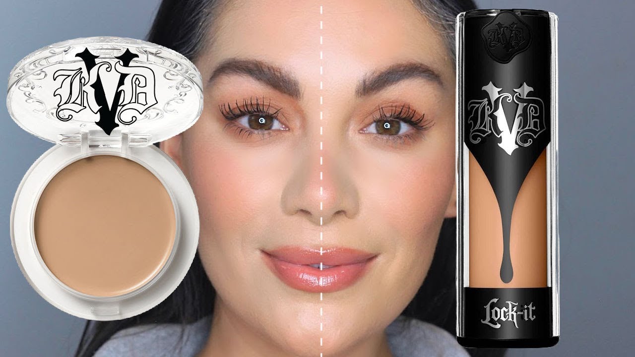 KVD BEAUTY GOOD APPLE FOUNDATION VS LOCK IT FOUNDATION | Beauty's Big Sister