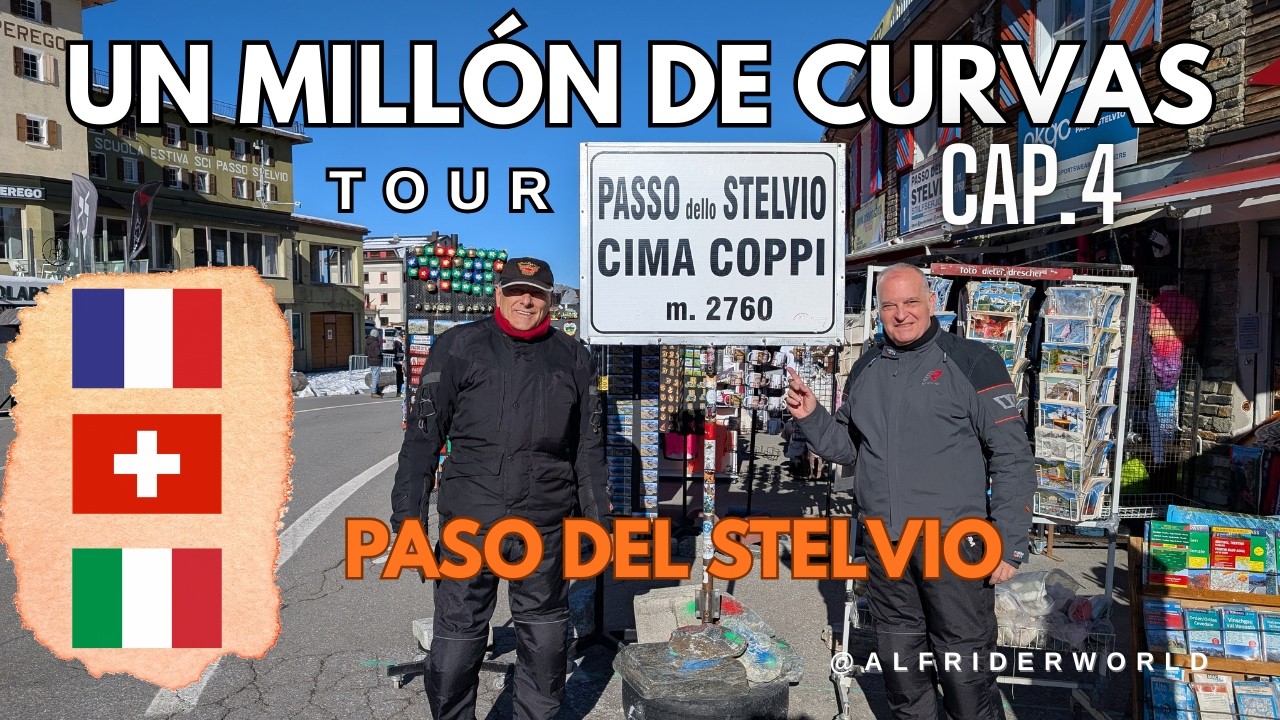 Un millón de curvas cap. 4 el paso del Stelvio.