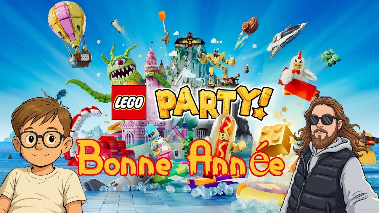 Réveillon du Nouvel An sur LEGO PARTY en DUO