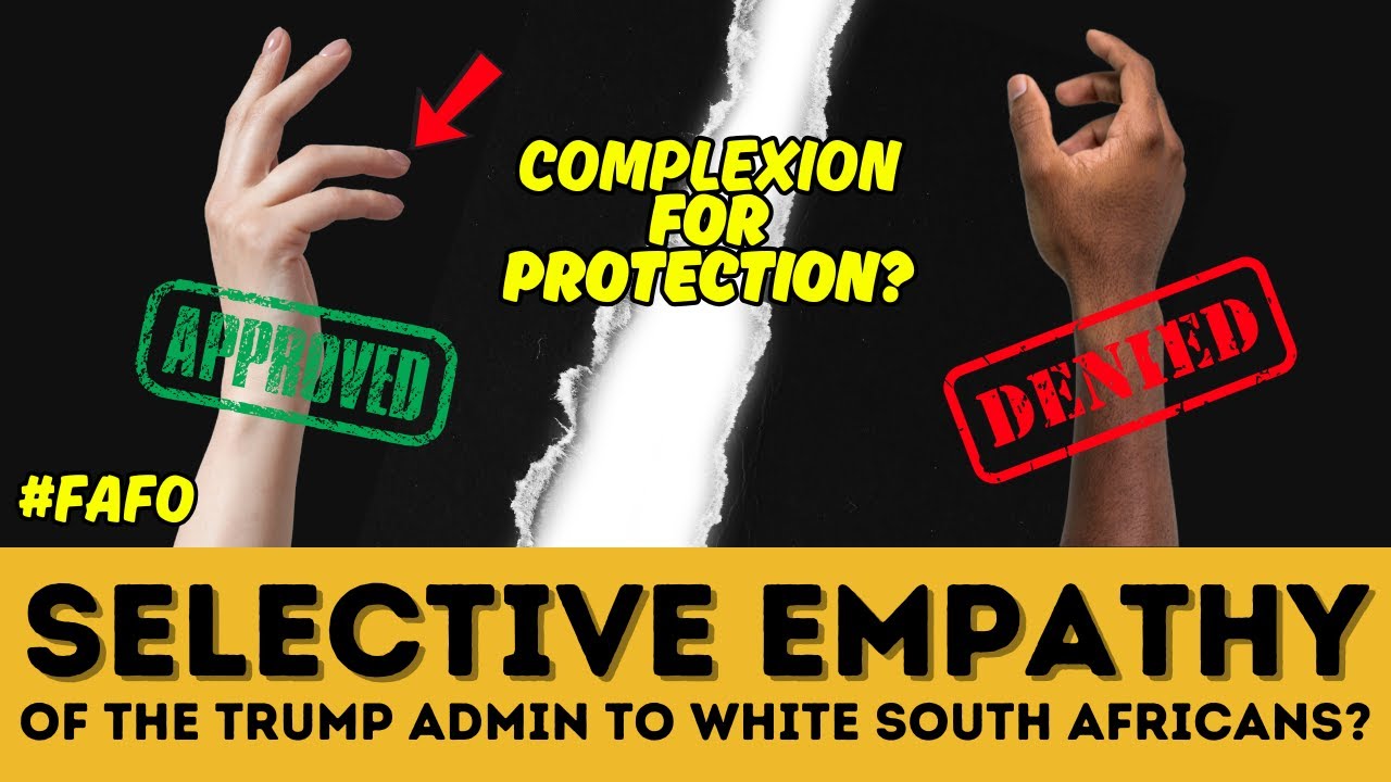 White South Africans Welcomed, Others Deported: Unpacking Trump's Refugee Policy  #FAFO Era