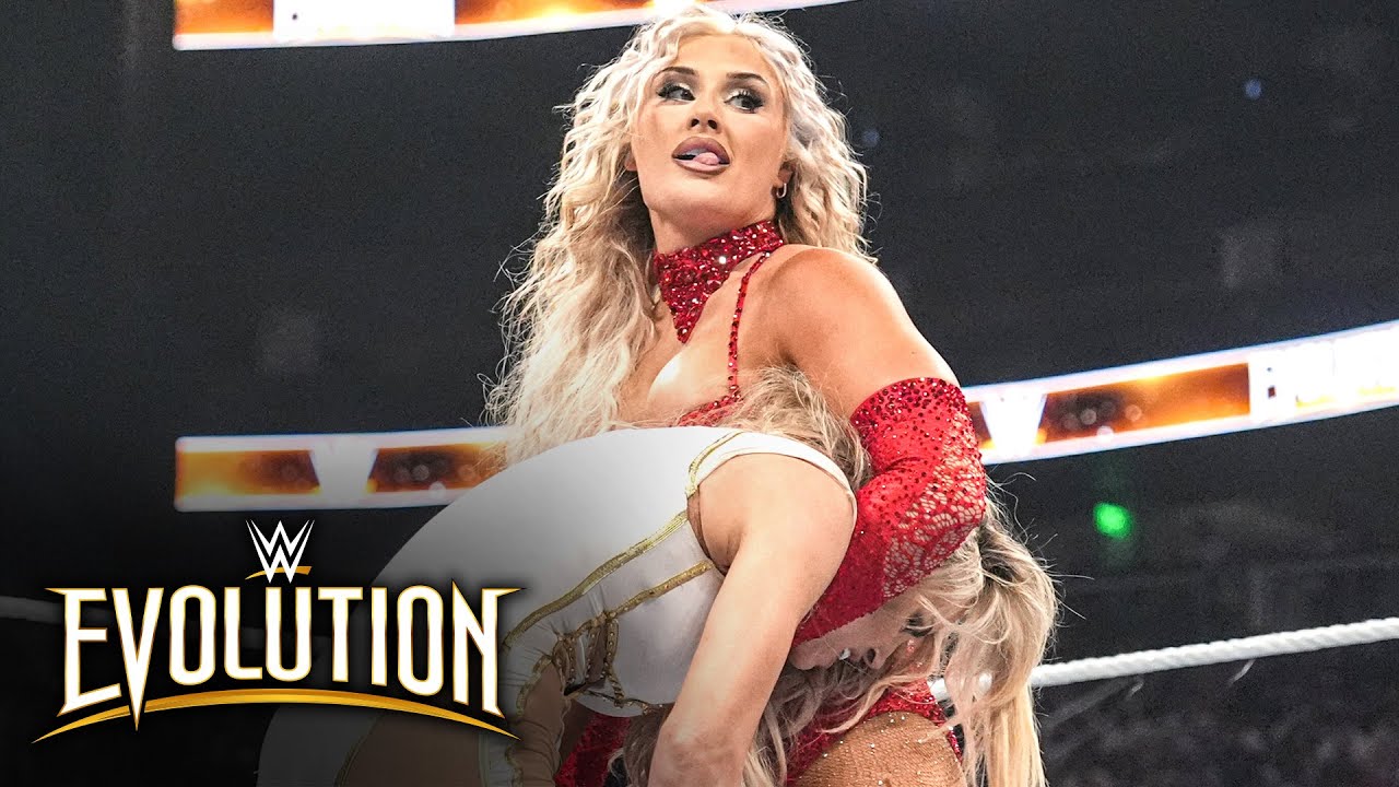 Тиффани Стрэттон против Триш Стратус | Матч за титул чемпиона WWE среди женщин: лучшие моменты Ev...
