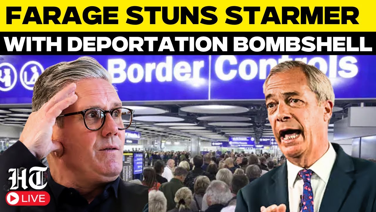Farage Speech Live | Nigel Farage Drops Major Deportation Bombshell | Keir Starmer | Reform UK