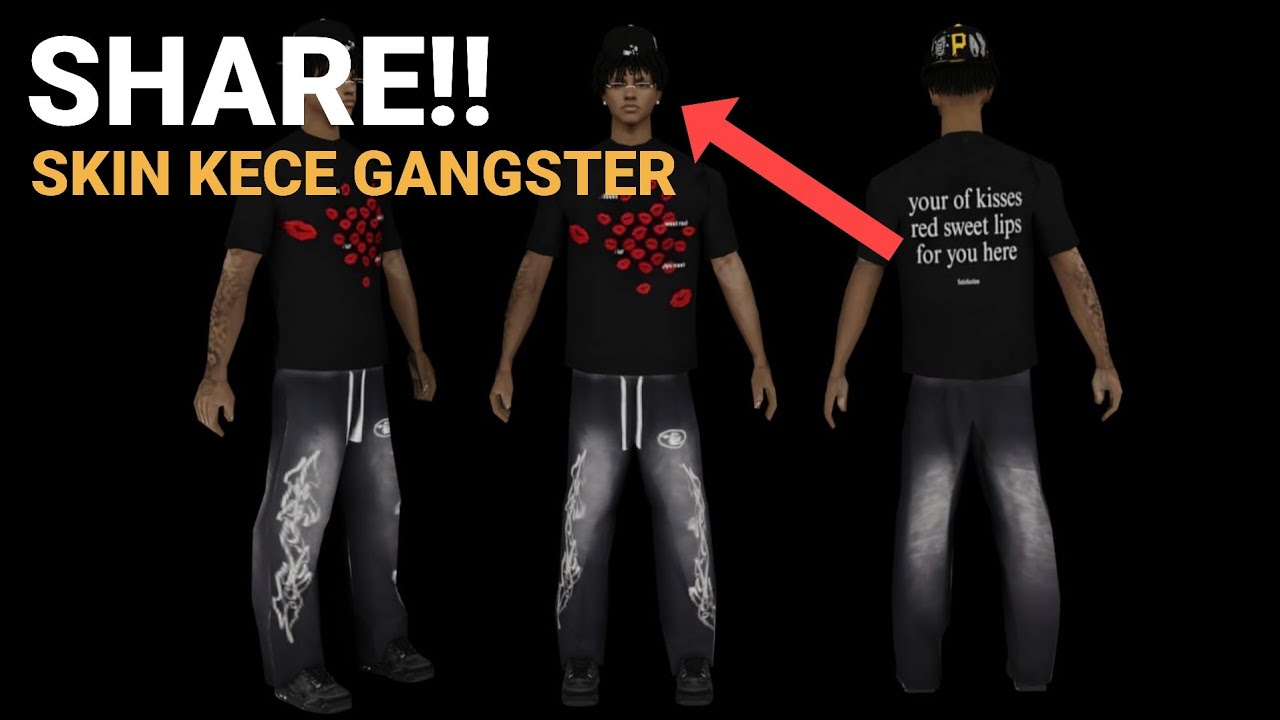 SHARE!! SKIN GANGSTER KECE BANGET LOH YA NO PW MEDIAFIRE🔥 | GTA SAMP ANDROID