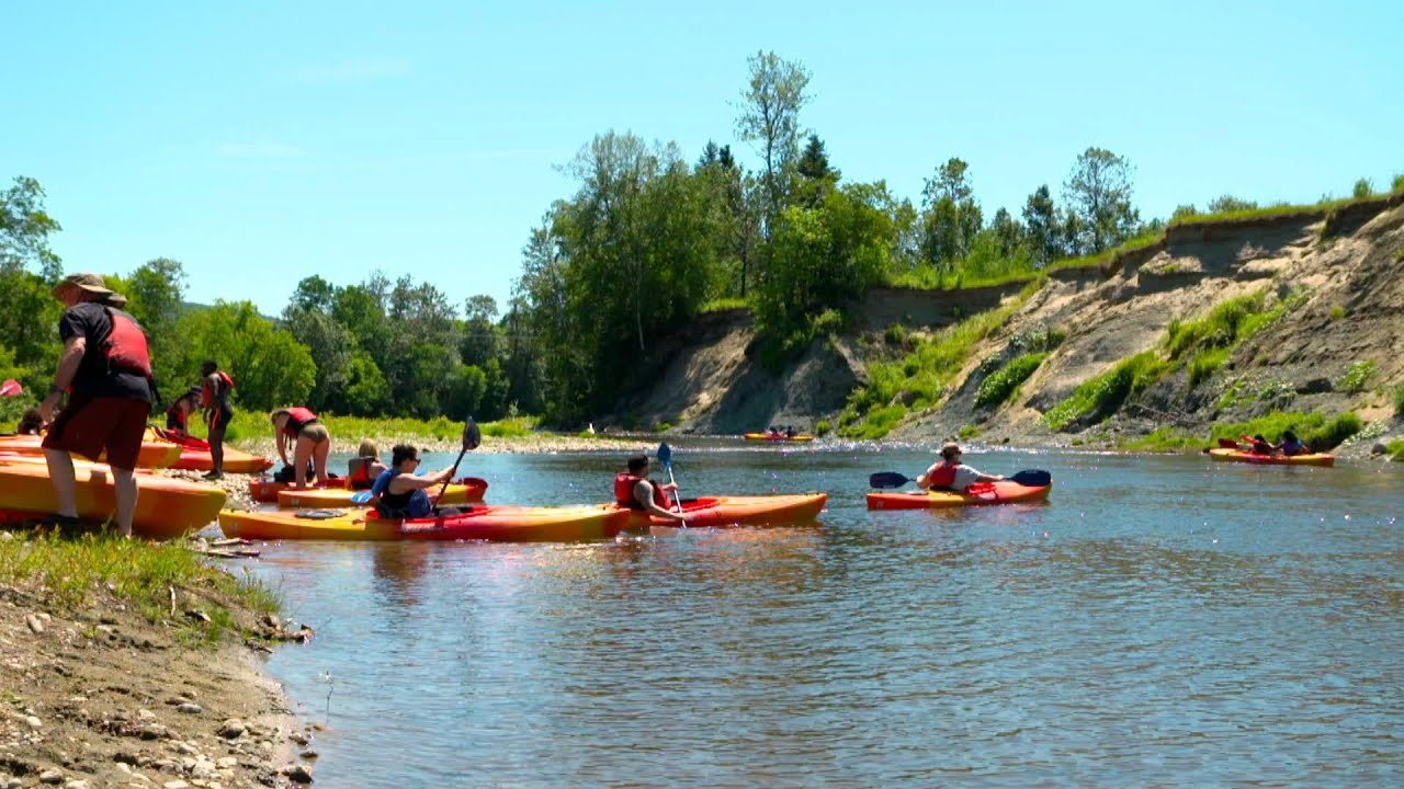Sortie en kayak sur la rivière du Gouffre