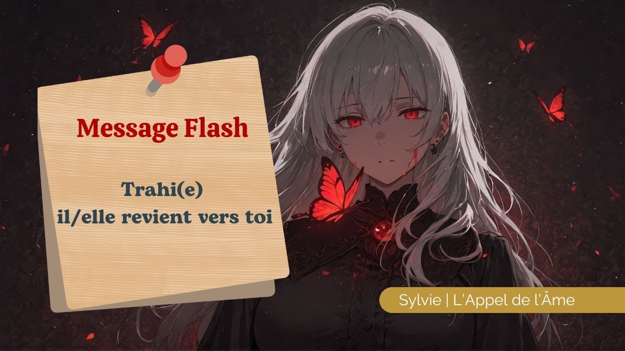 MFlash 😬 Une personne qui a été trahi revient vers toi... 🤔