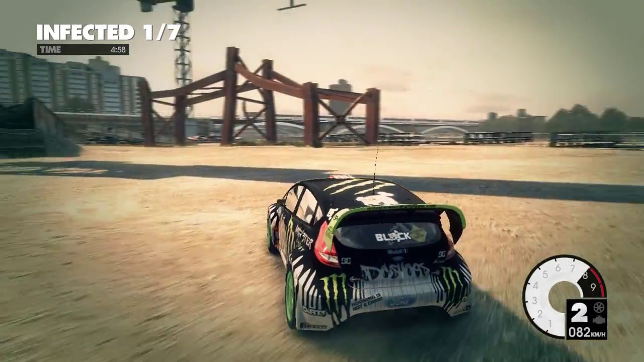 DiRT 3 - Infected (Outbreak) survival strategy