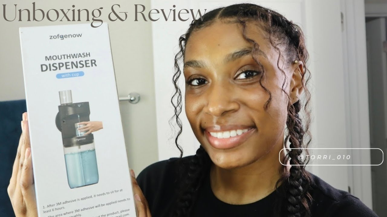 Level up your Oral Care Routine with an Automatic Mouthwash Dispenser from Zofgenow: Unboxing&Review