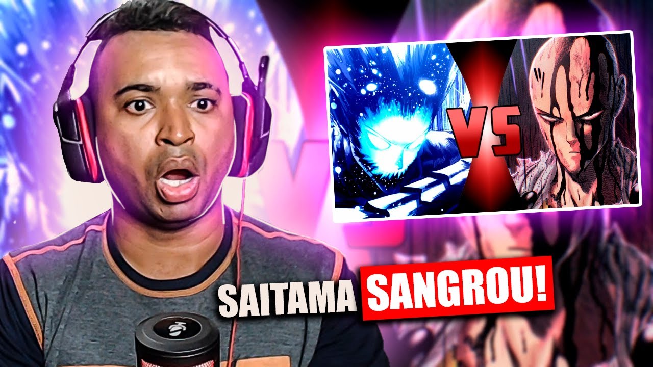 REACT | SAITAMA VS GAROU | SAITAMA SANGROU! OPM. 167 - Sociedade Z