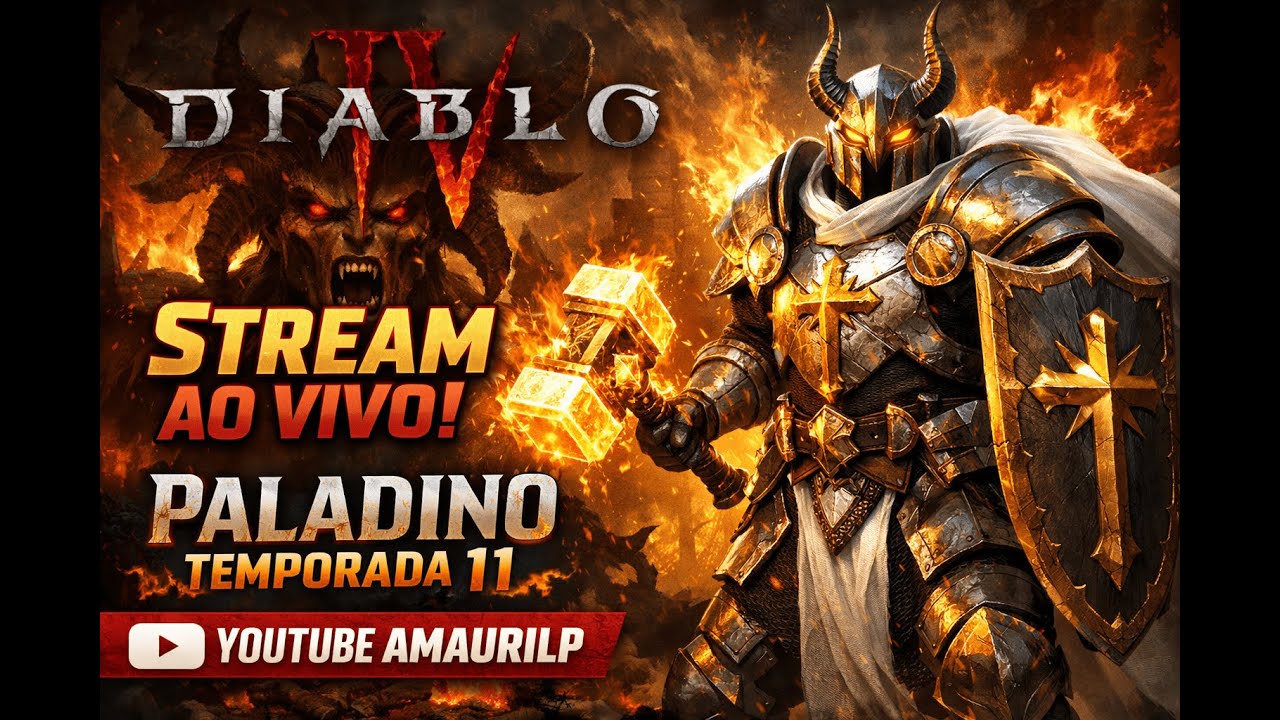 Torre chegando! Guias das melhores builds de paladino aqui!