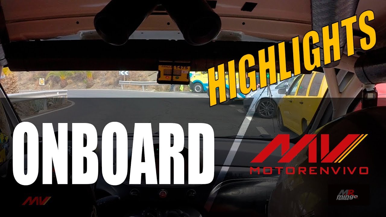 Onboard | Highlights | Mingo Ramos - Pepo Batista | Rally Telde 2019 | Abarth 500 R3T