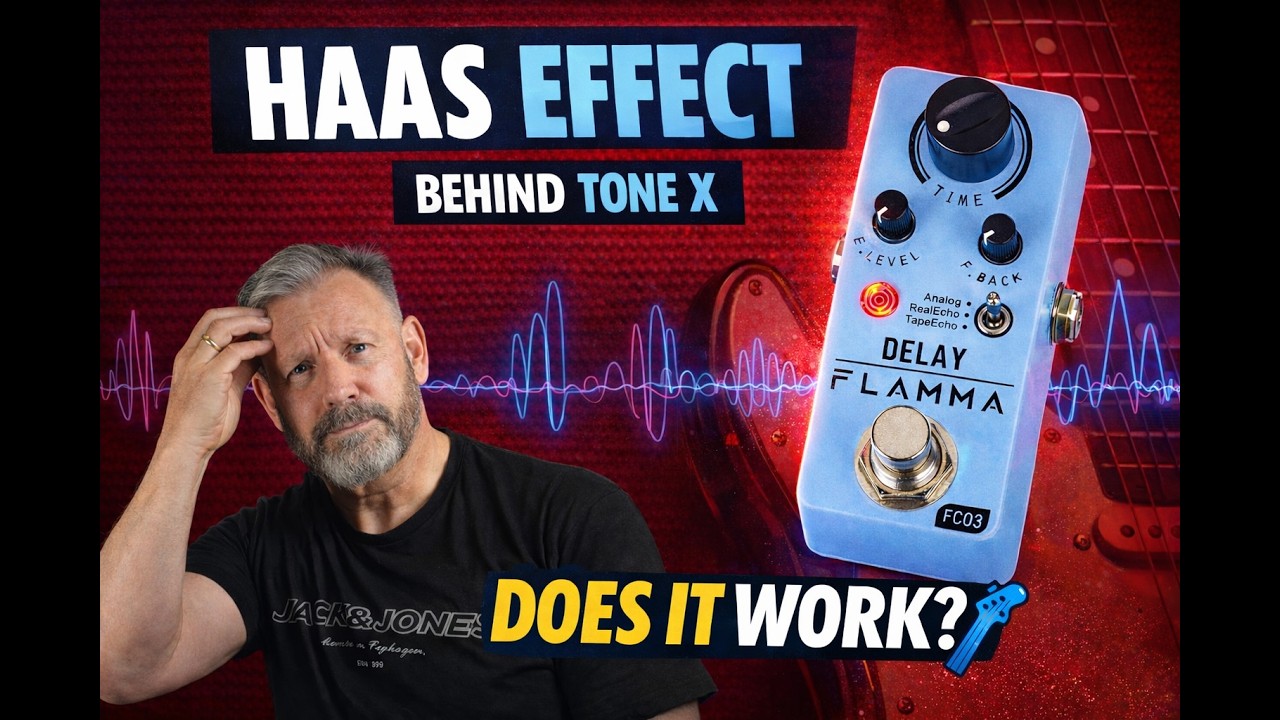 Creating the Haas Effect With TONEX + Cheap Delay (Guitar Stereo Trick)