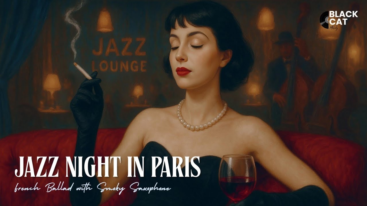 Jazz Night In Paris - French Jazz Ballad with Smoky Saxophone - Vintage Jazz Lounge - Timeless Music