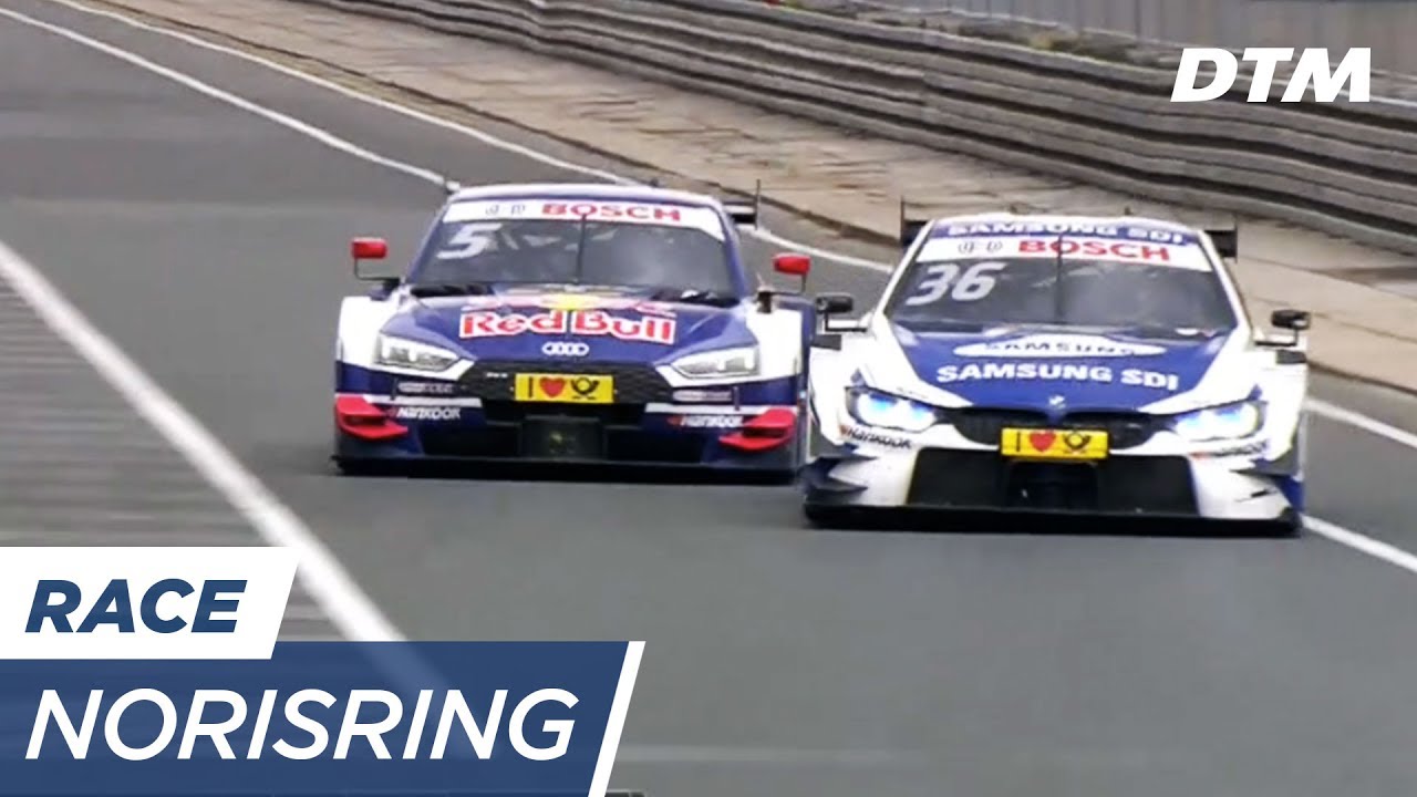 What a battle at the top! Ekstr&ouml;m vs Martin - DTM Norisring 2017