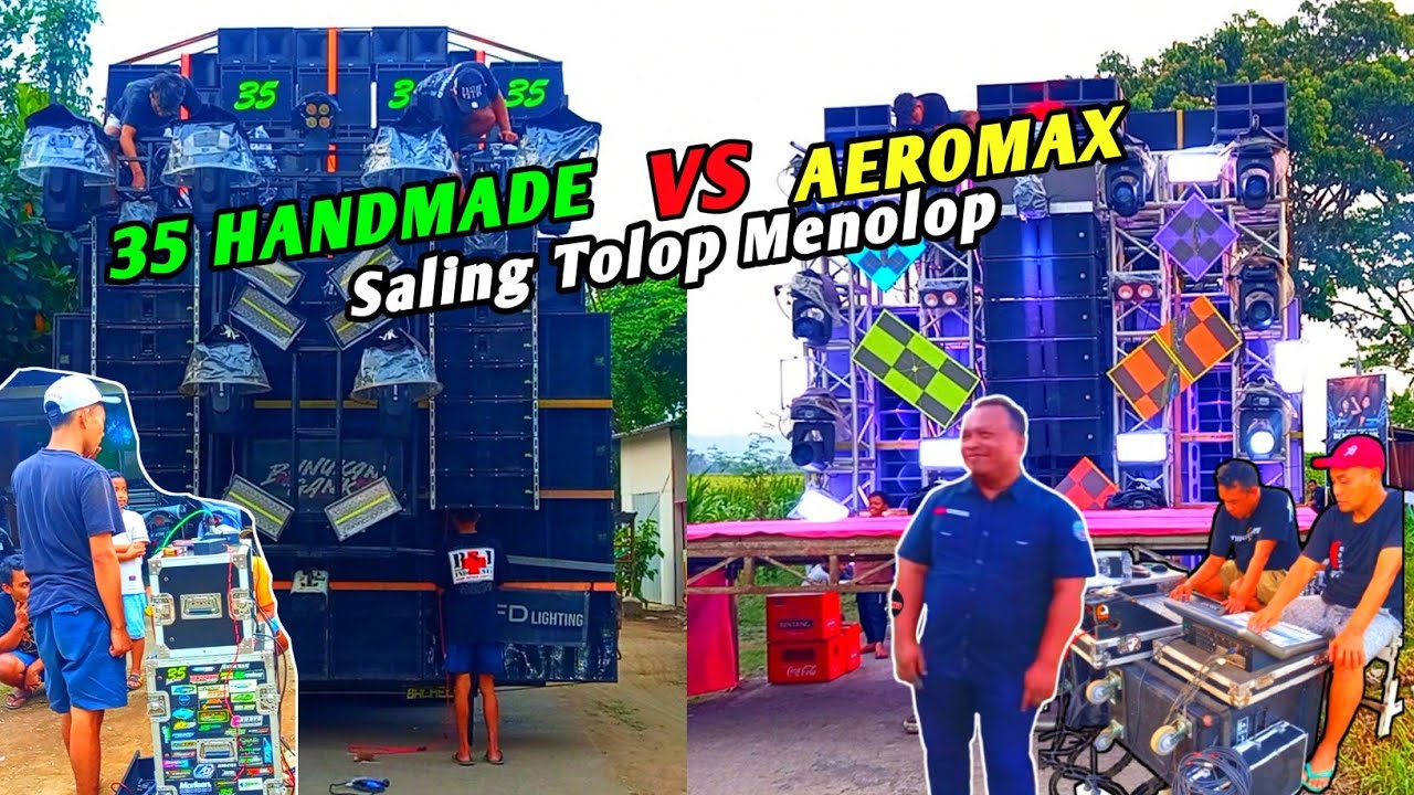 NGERII‼️AEROMAX vs SANG LEGEND 35 HANDMADE Saling Battle Berhadapan Tulup Menulup || Sawahan turen