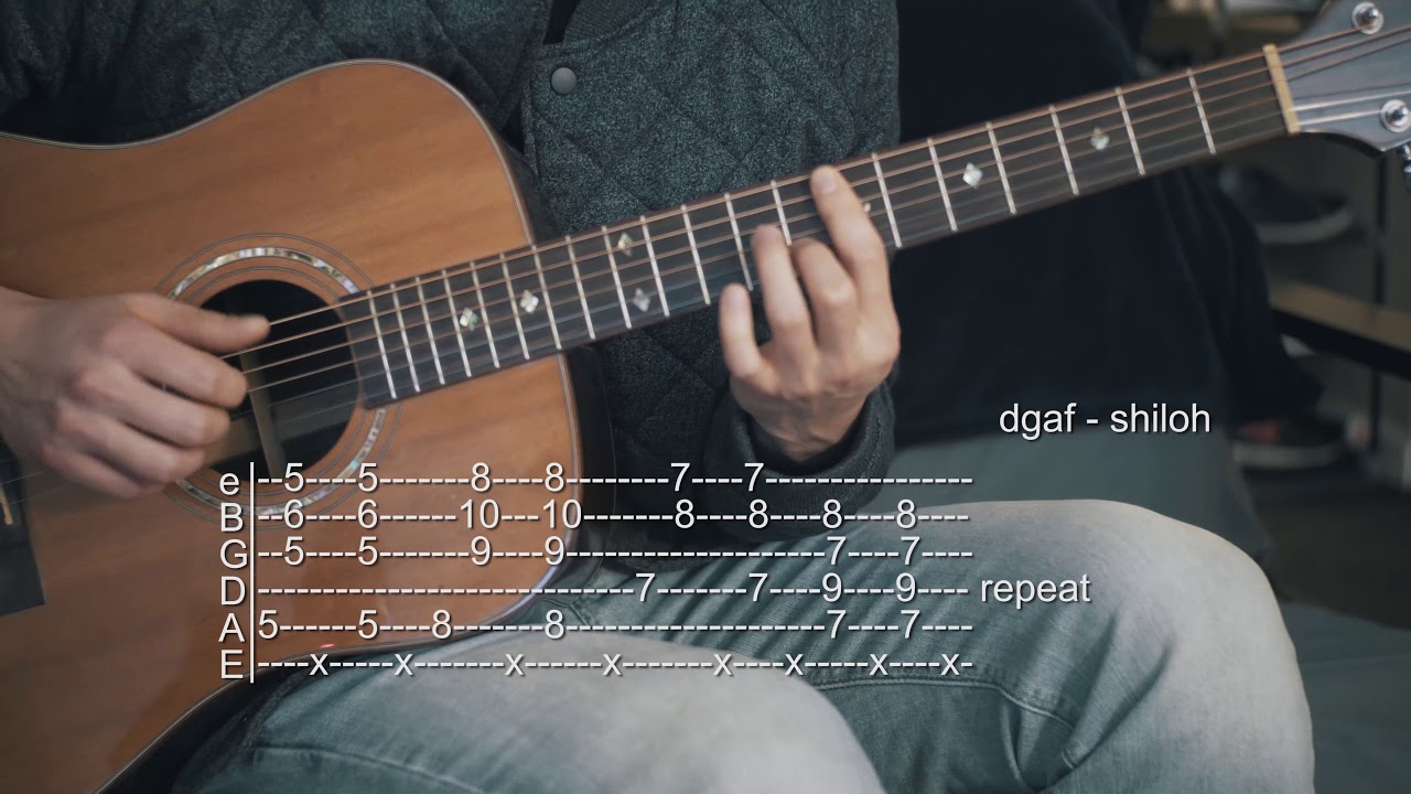 How To Play DGAF - Shiloh - Guitar Tabs