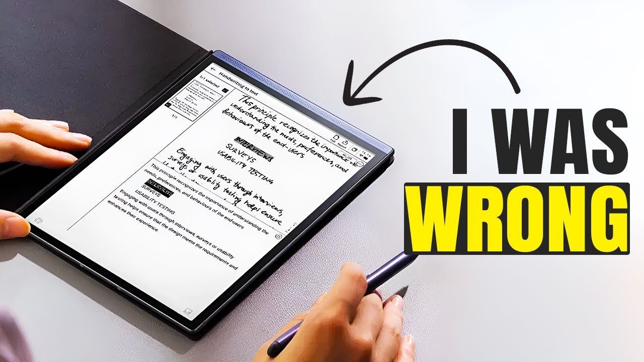 Nie jestem wielkim przeciwnikiem tablet&oacute;w e-Ink, ale to jest MAGICZNE - iFLYTEK AINOTE 2
