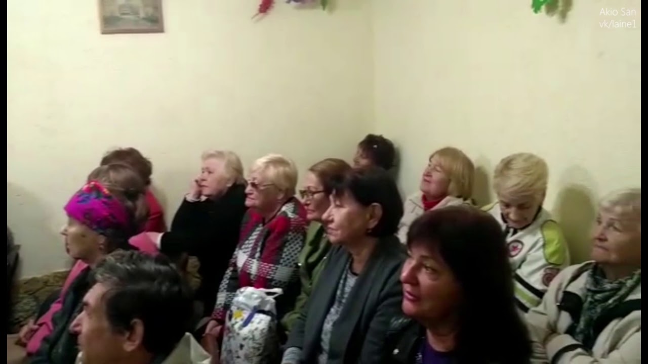 Посещение Дома престарелых, октябрь 2018