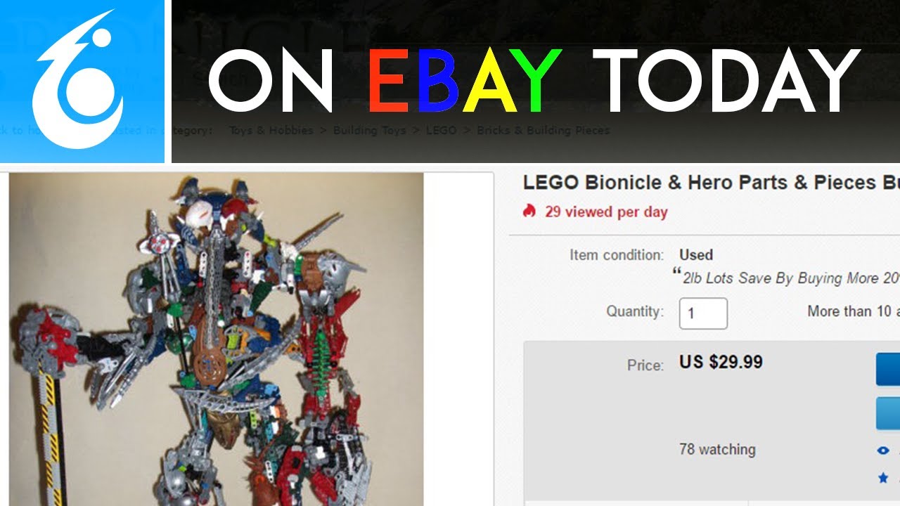 On Ebay Today - 015 - Revenge of the BIONICLE
