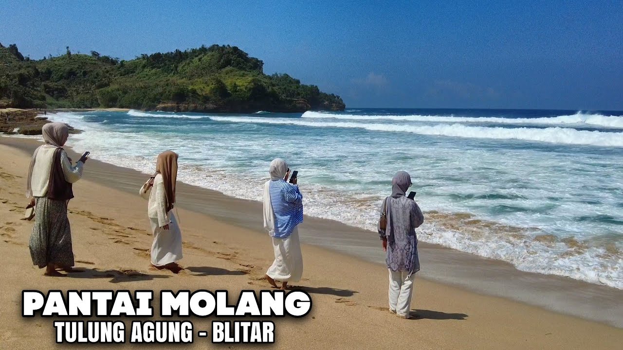PANTAI MOLANG JLS TULUNG AGUNG JAWA TIMUR