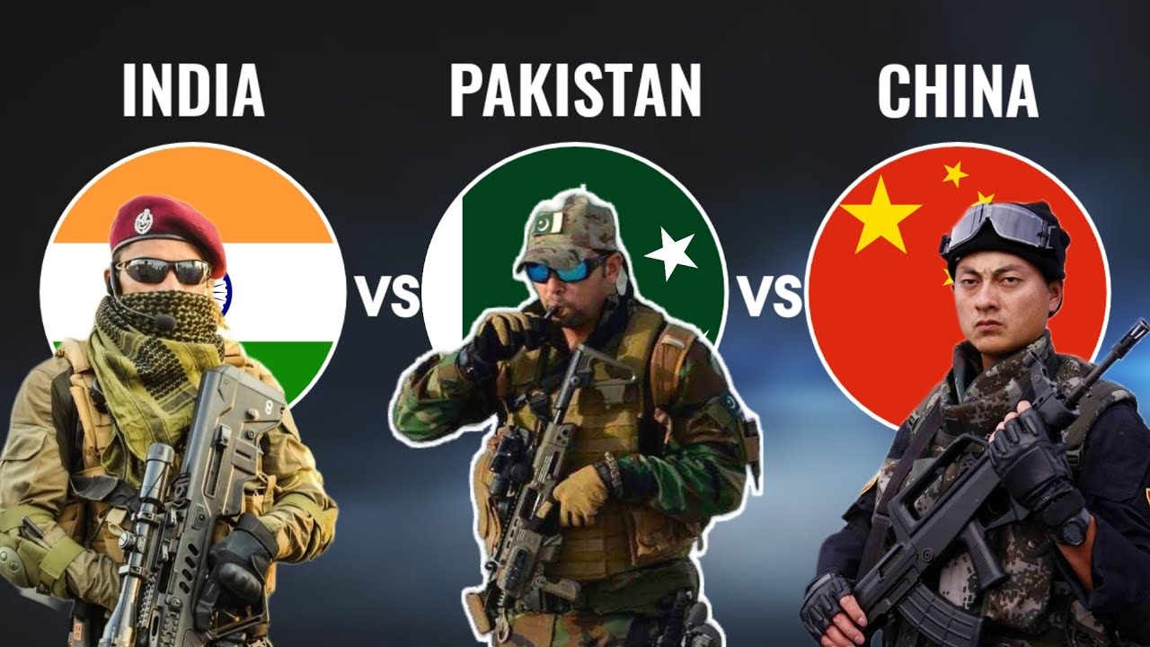 India vs Pakistan vs China Military Power Comparison 2026