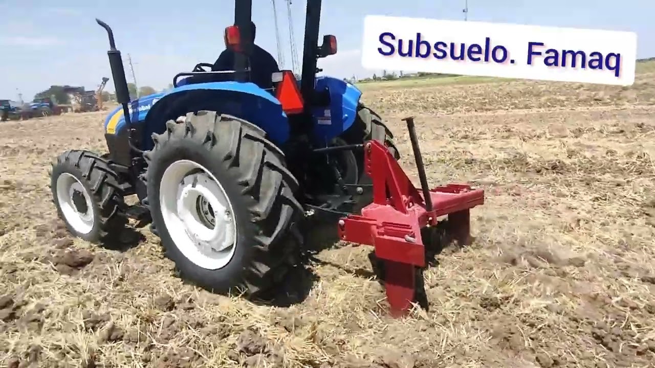 🚜💨TT75 FWD SUBSUELO FAMAQ DE 3 TIMONES⛏️⛏️⛏️ DEMOSTRACION DE CAMPO NEW HOLLAN LA FUERZA DEL CAMPO 🇲🇽