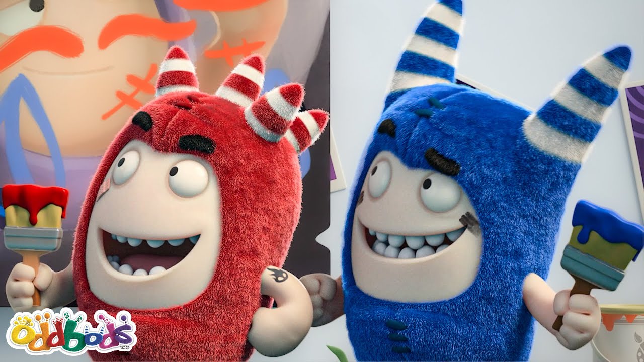 👾 Poster | ¡ODDBODS! | Super Kids Cartoons & Songs | MOONBUG KIDS - Superheroes
