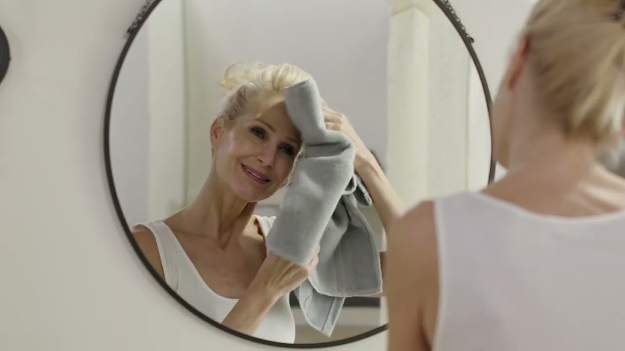 Home Reflections 100% Cotton Solid & Texture 12-pc Towel Set on QVC