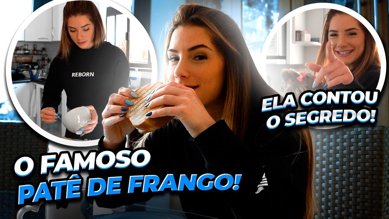 LETICIA FONSECA CONTOU O SEGREDO! O FAMOSO PATÊ DE FRANGO!