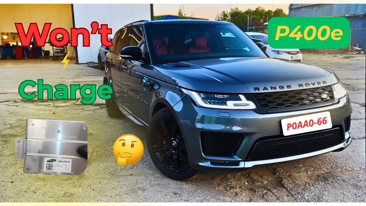 Range Rover Sport P400e🔋 P0AA0-66 / 12V Battery Won’t Charge ⚠️ HV battery Replace or Fix?🤔