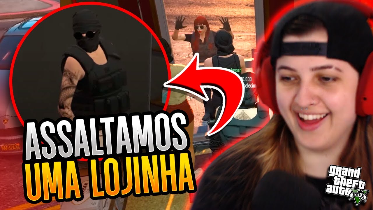 ASSALTAMOS UMA LOJINHA - GTA RP