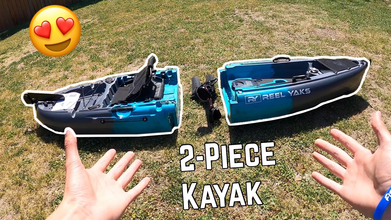Я КУПИЛ двухсекционный рыболовный каяк Reel Yaks (обзор на воде)
