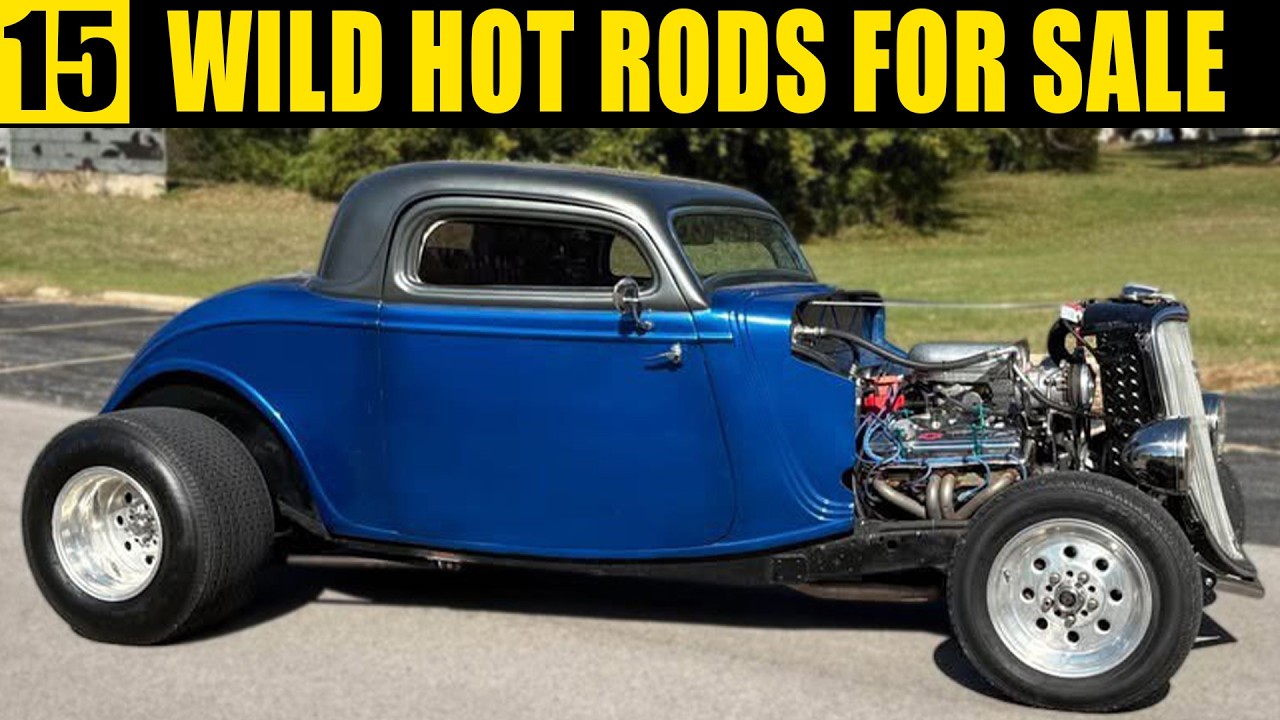 15 INSANE Cool & Wild Hot Rods For Sale in 2026 – Rare Pro Street Monsters!