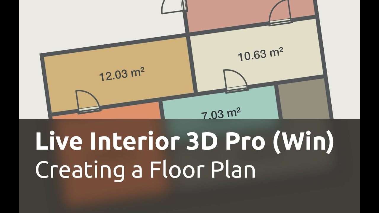 Live Interior 3D Pro for Windows - Creating a Floor Plan