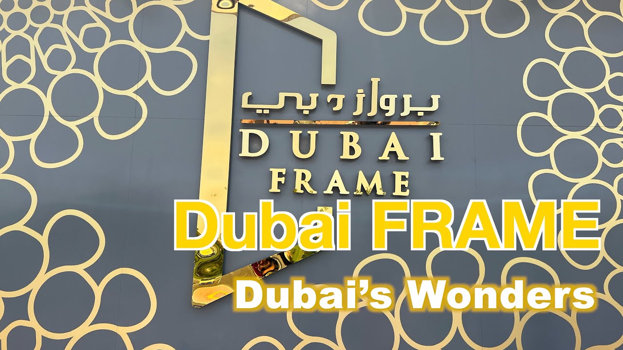 Dubai Frame | Would you walk on glass 150 meters above the ground?