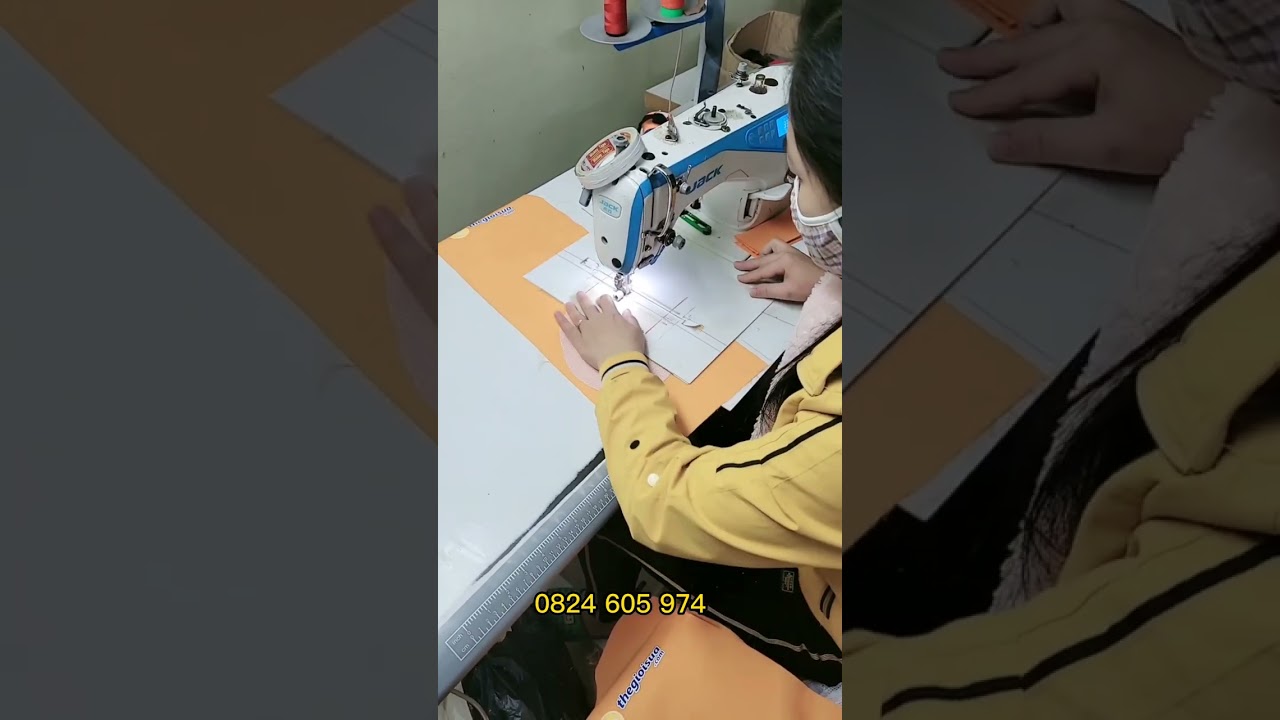 chia sẻ cách may túi một cơi có khóa áo zacket rất nhanh gọn và hiệu quả cao