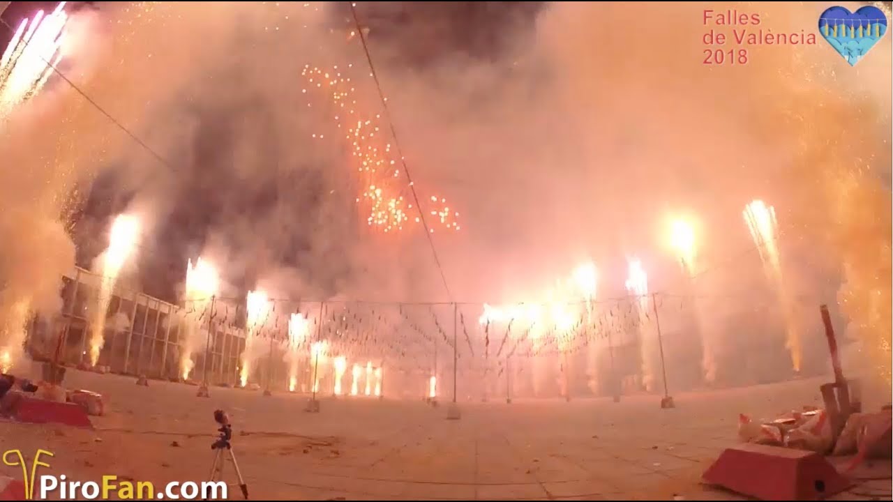 Pirotecnia Vulcano - Mascletà Nocturna 3 de Marzo Fallas 2018
