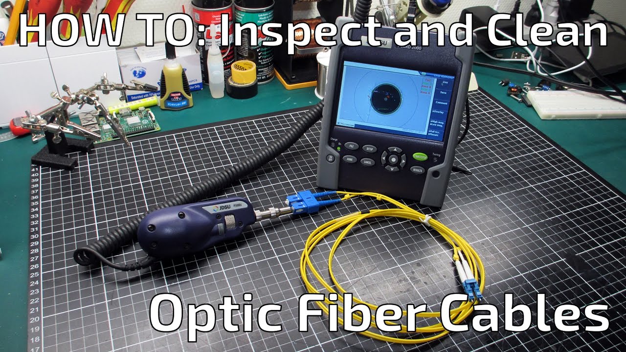 How To Inspect and Clean Optic Fiber Cables