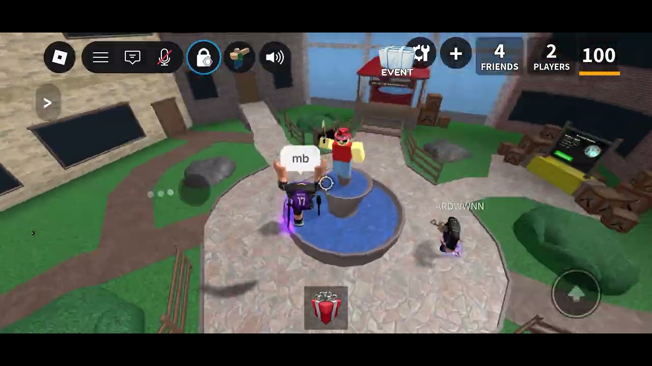 1v1ing my friend!!