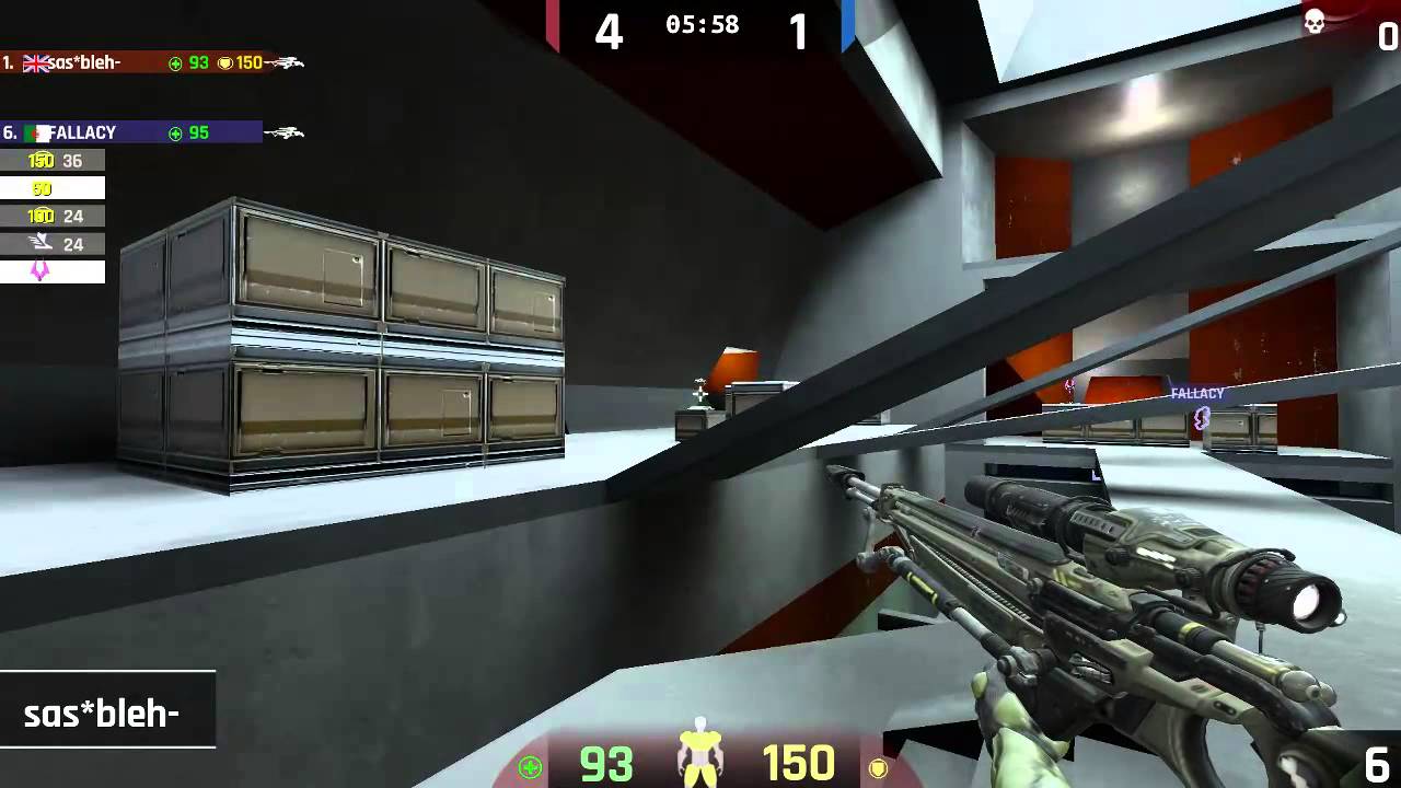 UT4 Duel - sas*bleh vs. FALLACY on DM-Deck16