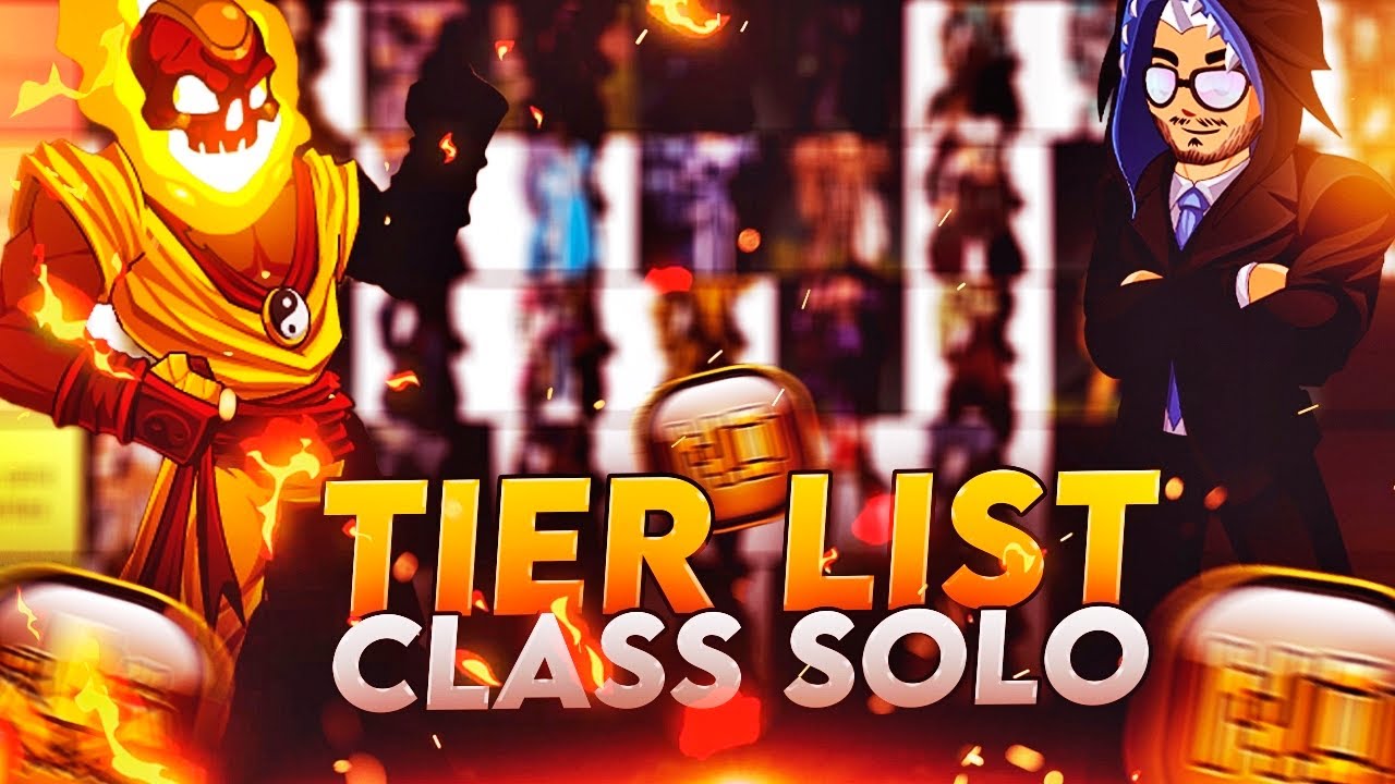 AQW - TIER LIST DAS MELHORES CLASS SOLO! ft @scorpionaqw