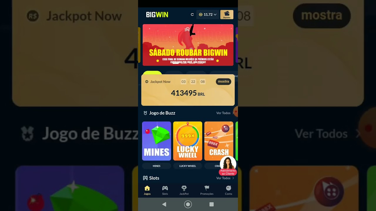 B&ocirc;nus gr&aacute;tis!! bigwin