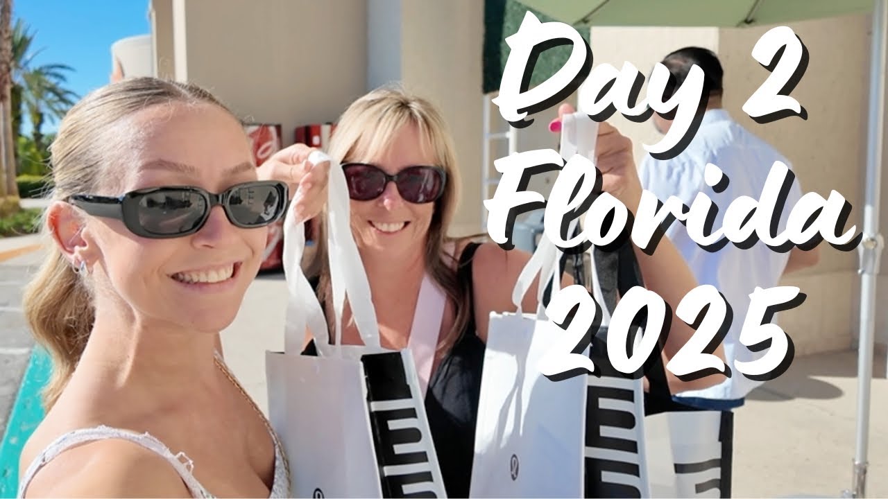 FLORIDA 2025 | Day 2 | Shopping at the outlets