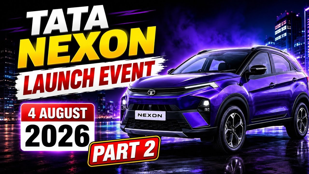 Tata Nexon Facelift 2026 Launch Event Confirm | 4 August Biggest Update part 2 